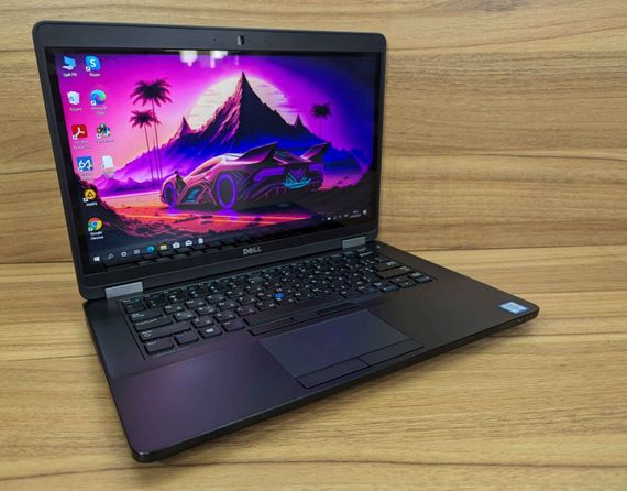 Ультрабук Dell Latitude E5470 / 14" (1920x1080) IPS Touch / Intel Core i5-6440HQ (4 ядра по 2.6 - 3.5 GHz) / 8 GB DDR4 / 256 GB SSD / Intel HD Graphics 530 / WebCam / Windows 10 б/у + Подарок Флэш-накопитель USB 32 GB | Зображення 3