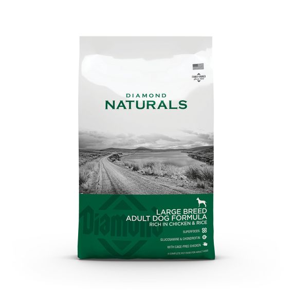 Корм Diamond Naturals Adult Large Breed Chicken & Rice сухий з куркою для дорослих собак великих порід 15 кг | Зображення 1