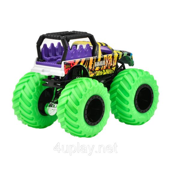 Подарочный набор 2 монстр-трака Хот Вилс Оригинал Hot Wheels Monster Trucks Piran-Ahhhh vs Haul Y'All | Зображення 4