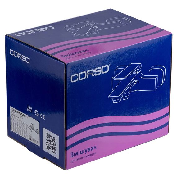Змішувач для ванни Corso 9620200 | Зображення 2