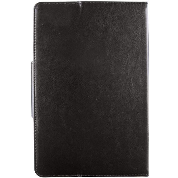 Універсальний шкіряний чохол-книжка для планшета 9-10" Чорний | Зображення 1