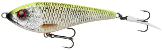 Воблер Savage Gear Deviator Swim SS 140mm 70.0g Lemon Roach Воблер для рыбалки Джерк воблер