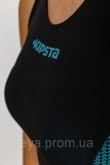 Майка женская для спорта, цвет черно-бирюзовый, размеры XS, S, M, XXL FA_001515 | Зображення 3