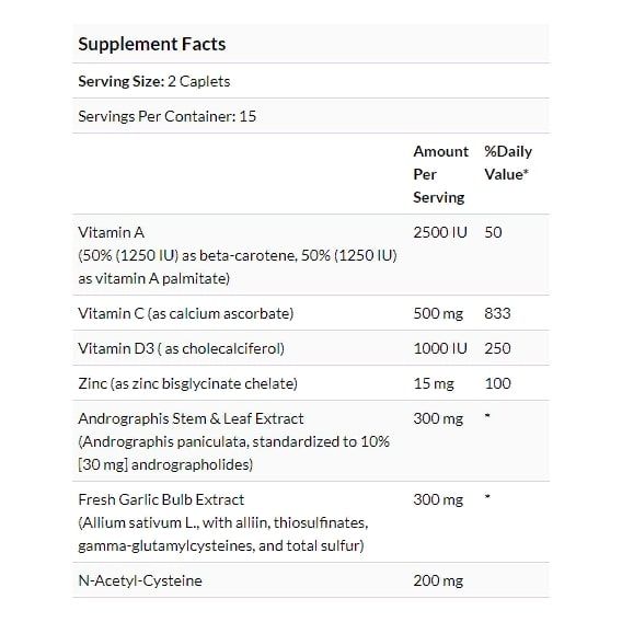 Натуральная добавка для иммунитета Bluebonnet Nutrition Targeted Choice, Wellness Support 60 Caplets BLB2002 | Зображення 4