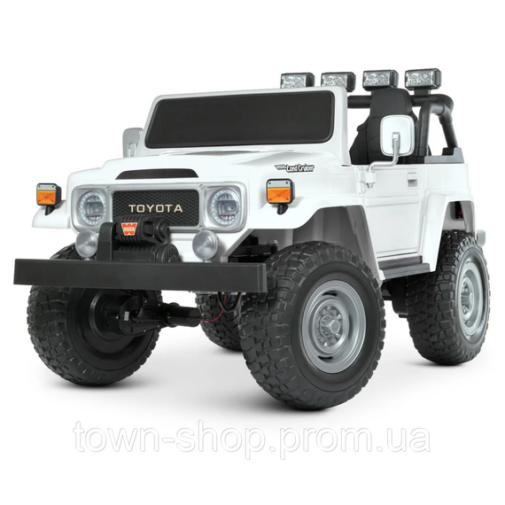 Детский электромобиль Джип Bambi M 4968EBLR-1 (24V) Toyota Белый