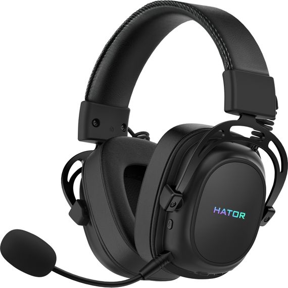 Навушники Hator Hypergang 2 Wireless Tri-Mode Black (HTA-950) | Зображення 1