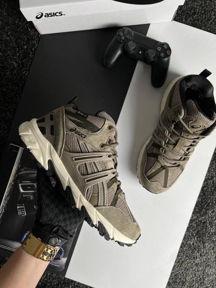 Мужские зимние кроссовки  ASICS Gel-Sonoma 15-50 GTX High Brown Khaki Fur , Вьетнам 45 25 | Зображення 6