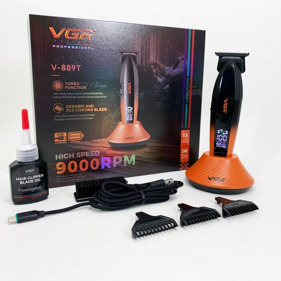 Машинка для стрижки VGR V-889T 9000RPM | Зображення 2