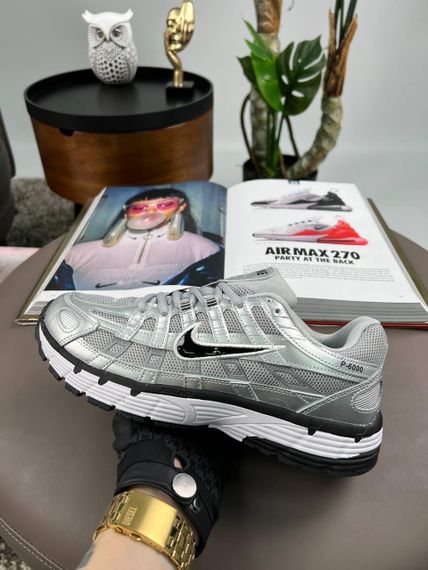 Чоловічі кросівки P-6000 M Silver Black весна / літо / осінь A3781 44 28 см | Зображення 4