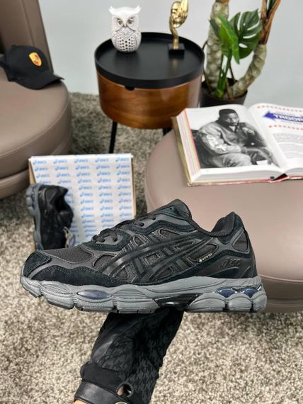 Чоловічі кросівки ASICS Gel-NYC Gore-Tex Black Grey (термо) , В'єтнам 44 28 | Зображення 4