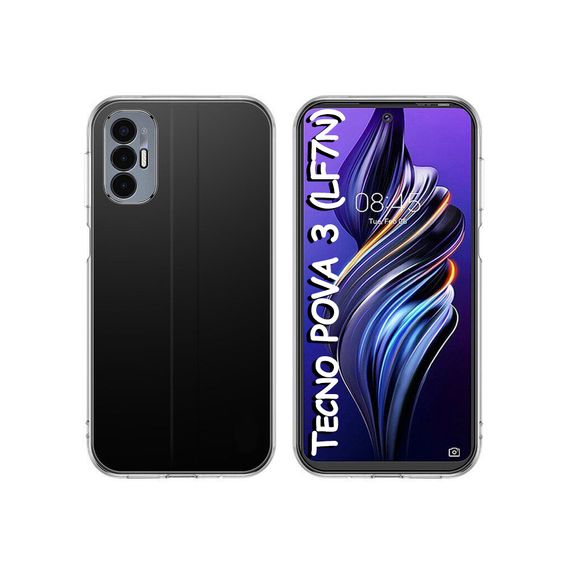 Чохол до мобільного телефона BeCover Tecno POVA 3 (LF7n) Transparancy (708660) | Зображення 1