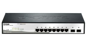 Коммутатор D-Link DGS-1210-10 8xGE, 2xSFP WebSmart (DGS-1210-10)