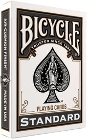 Гральні карти Bicycle Standard Playing Cards Чорні