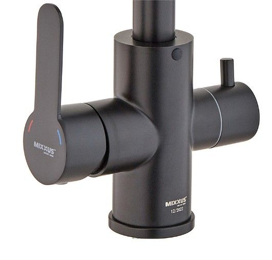 Змішувач для кухні Mixxus DAX-021-G Black з виходом для питнох води (MI6078) | Зображення 1