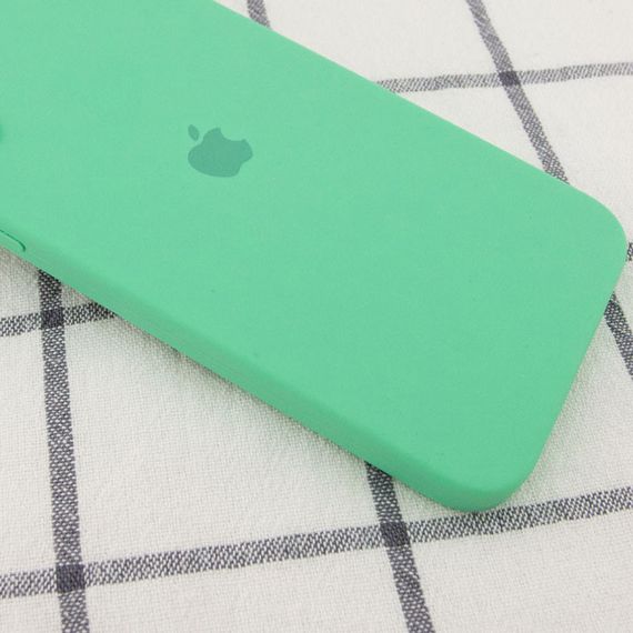 Чохол Silicone Case Square Full Camera Protective (AA) для Apple iPhone 11 Pro (5.8") Зелений / Spearmint | Зображення 1