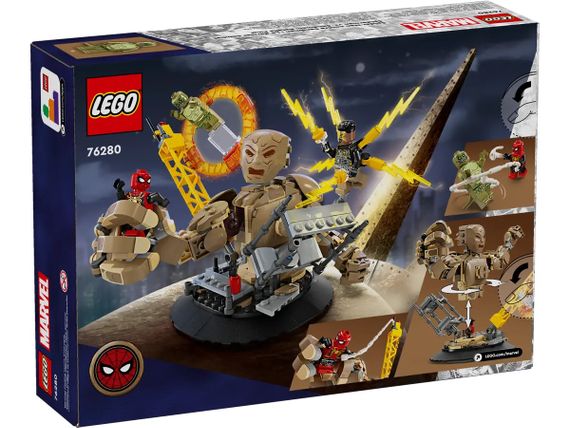 Конструктор LEGO Marvel Людина-Павук vs. Піщана людина: Вирішальна битва (76280) | Зображення 1