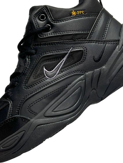 Чоловічі зимові кросівки  M2K Tekno Mid All Black Fur , В'єтнам 44 28.0 см | Зображення 6