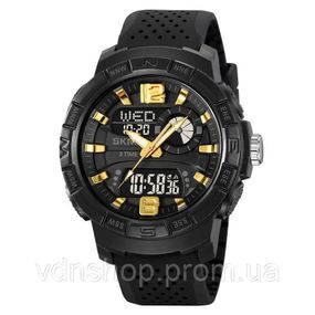 Чоловічі годинники стильні годинники на руку SKMEI 2163GD Спортивні чоловічі для хлопця NR-28