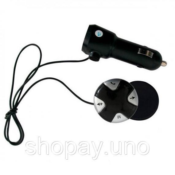 Устройство для проигрывания музыки в авто MP3 UKC CM-S25, Фм трансмиттер для авто с блютуз PH-81 | Зображення 2