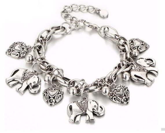 Женский браслет Primo Pulseira Elephant - Silver