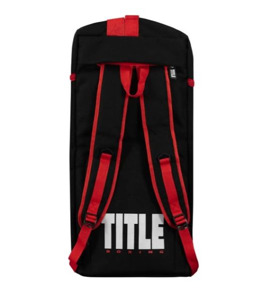 Спортивна сумка TITLE Boxing Champion Sport Bag/Backpack Black/Red (TBAG46 BK/RD) | Зображення 7