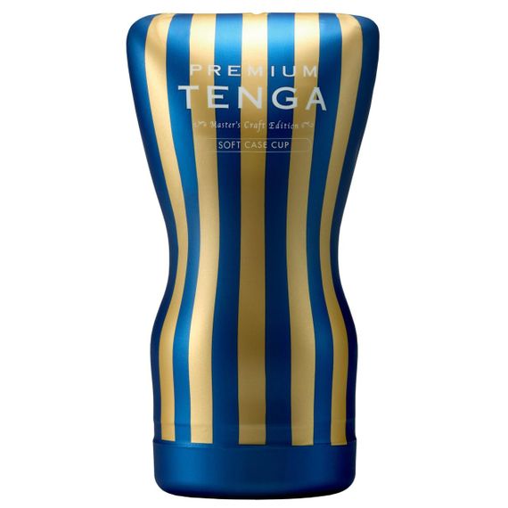 Мастурбатор Tenga Premium Soft Case Cup (м’яка подушечка), стискається Sex Aura