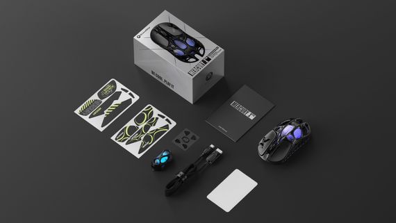 Ігрова Миша Gravastar Mercury X Pro 8K BT/WL/USB Galaxy Black (GSXPRO_BLK) | Зображення 6
