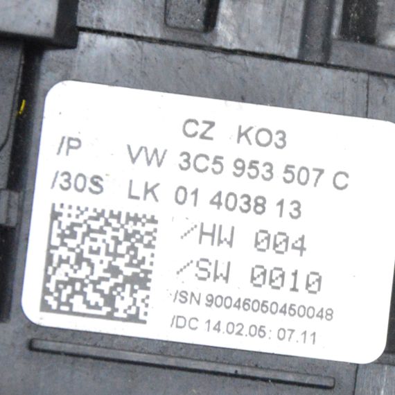 Підрульовий перемикач комбінований Volkswagen Passat B6 2005-2010 Фольксваген 3C5953507C 3С5953513С | Зображення 5