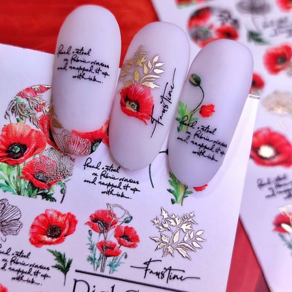 Фольгований слайдер RichColor 053 на водяній основі (6.5x9.5см) | Зображення 2