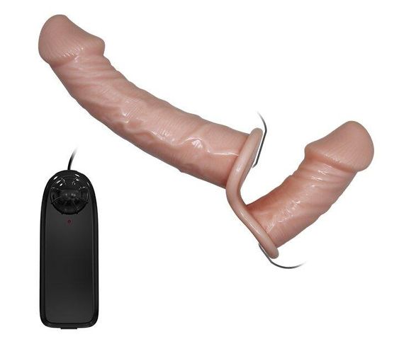 Страпон з вібрацією з 2-ма вібромоторами ULTRA PASSIONATE HARNESS STRAP-ON, BW-022060 sexstyle | Зображення 3