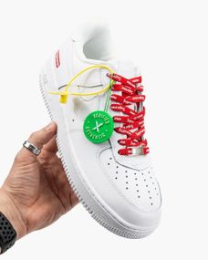 Кросівки Air Force 1 '07 Supreme "White" весна / літо / осінь 0385