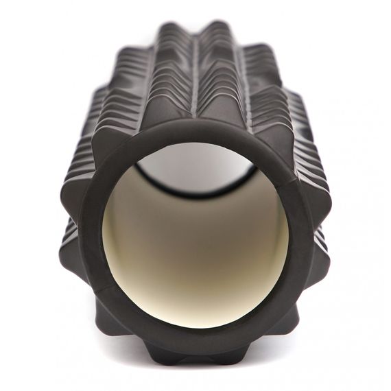 Масажний ролик Cornix EVA 33 x 14 см (валик, ролер) XR-0329 Black | Зображення 1