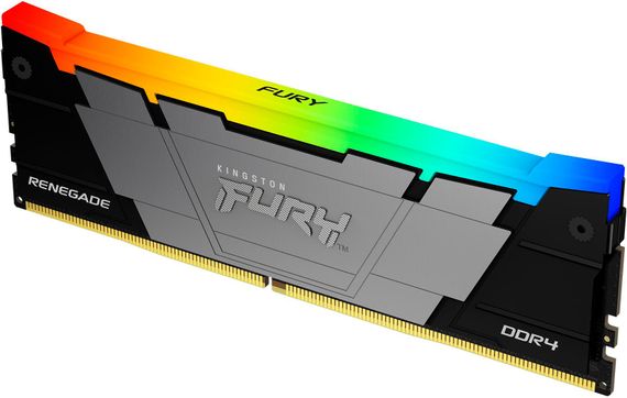 Память ПК Kingston DDR4 16GB 3200 FURY Renegade RGB KF432C16RB12A/16 | Зображення 2