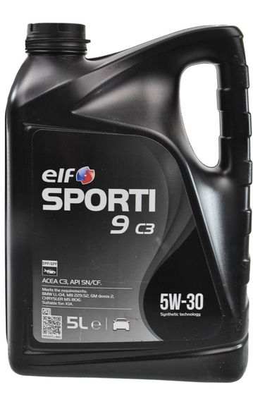 Моторна олива Elf SPORTI 9 С3 5w30 5л