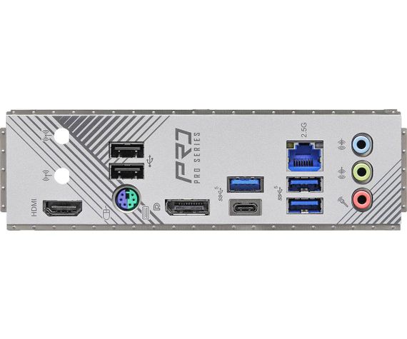 ASRock B760M PRO RS (1700/B760, 4*DDR5, 2xPCIex16, 4xSATAІІІ, 3xM.2, 2.5GLan, 7.1ch, mATX) | Зображення 5