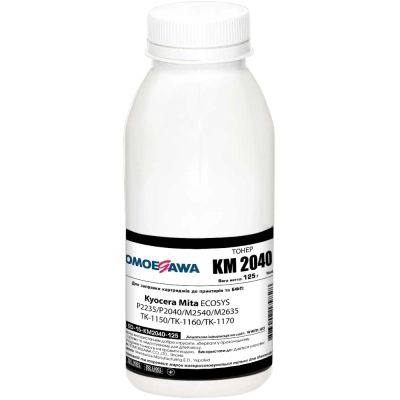 Тонер Kyocera TK-1150/TK-1160/TK-1170 125г фасовка Tomoegawa (ED-15-KM2040-125)