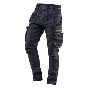 Штаны рабочие NEO, DENIM, 5 карманов, р. M (81-229-M)