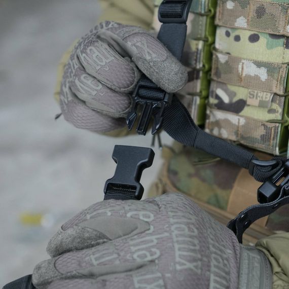 Збройовий ремінь RAGNAROK "KRAKEN" Gen.2 Carbine (Триточковий) Чорний | Зображення 7