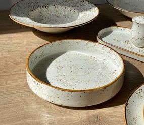 Салатник Olens Стара Баварія 102-1384 20 см 800 мл молочний