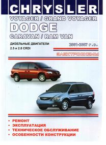 Chrysler Voyager / Dodge Caravan. Посібник з ремонту. Книга