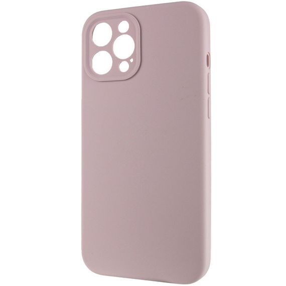 Чохол Silicone Case Full Camera Protective (AA) NO LOGO для Apple iPhone 12 Pro Max (6.7") Сірий / Lavender | Зображення 2