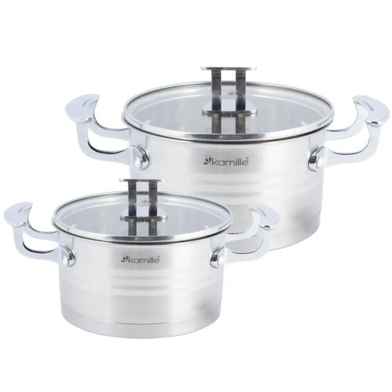 Набор кастрюль Kamille KM-5860 4 предмета
