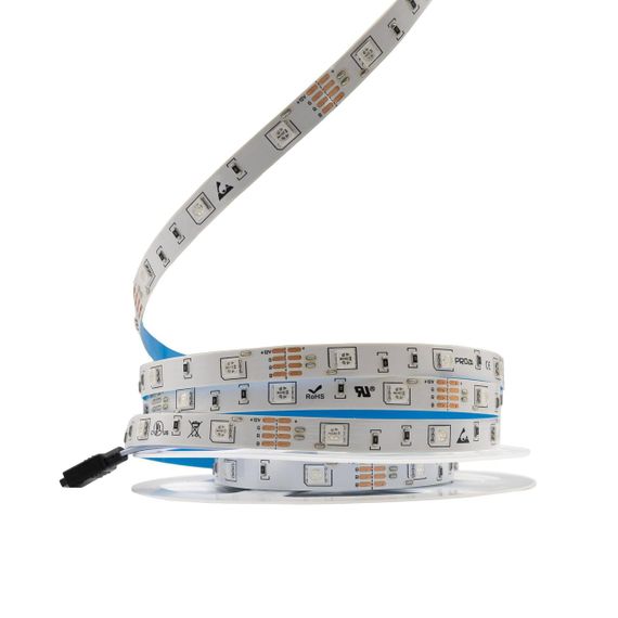 Світлодіодна LED стрічка PROLUM 12V 5050\30 IP20 Series S RGB | Зображення 1