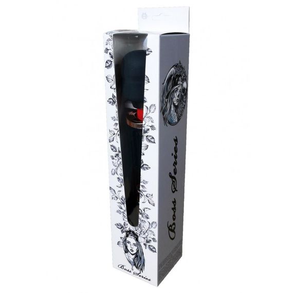 Вібратор-мікрофон чорний Massager Super Powerful USB 10 Function | Зображення 7