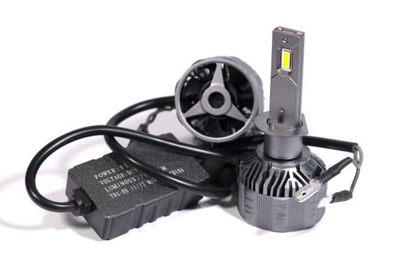 Комплект светодиодных ламп TBS Design TF3 MAX H1 P14,5s 9-32V 130W 15000Lm 6000K + CANBUS | Зображення 3