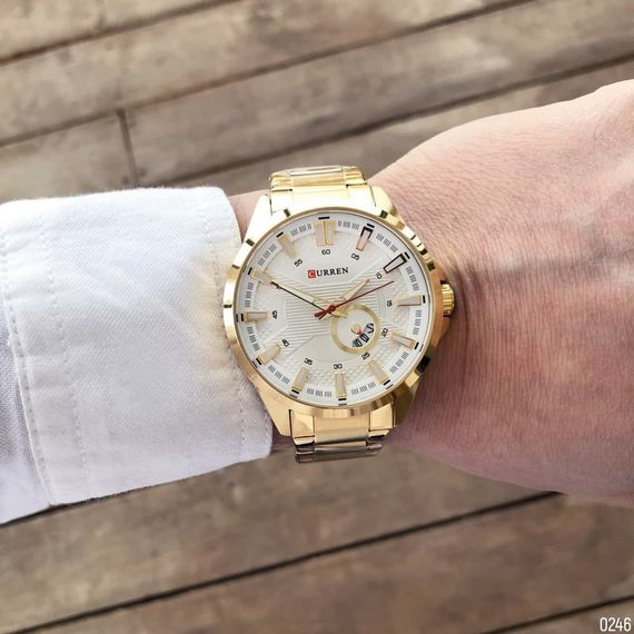 Curren 8372 Gold-White | Зображення 6