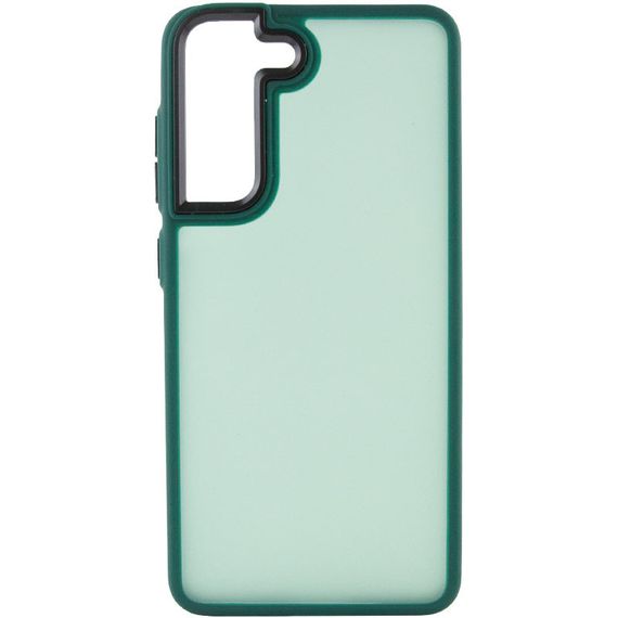 Чохол TPU+PC Lyon Frosted для Samsung Galaxy S22 Green | Зображення 1