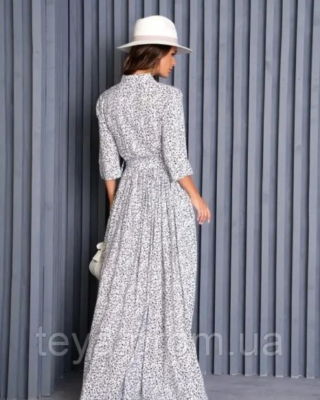 Плаття для жінок колір білий розміри S, M, L, XL FI_008383 | Зображення 2