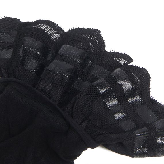 Панчохи чорні з мереживом Star Night та вертикальною лінією по довжині sexstyle | Зображення 2