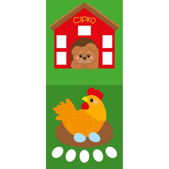 Мозаїка з наліпок "Українські казки" 166041, 8 сторінок | Зображення 1